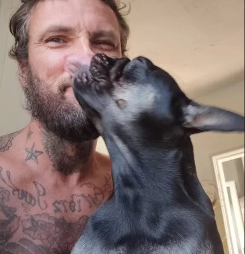 Kisses with my favourite girl 🥰 by Downtown-Ad-9949