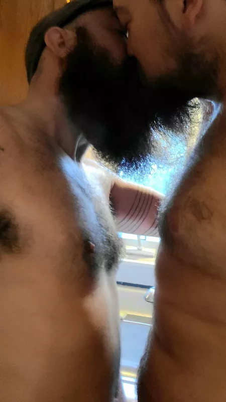 Kissing Otters by Logan_Luke_OF