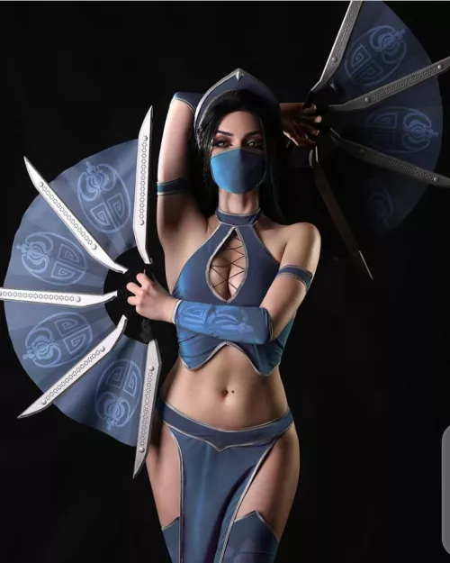 Kitana Cosplay by Sladkoslava by Vegetable-Map4546