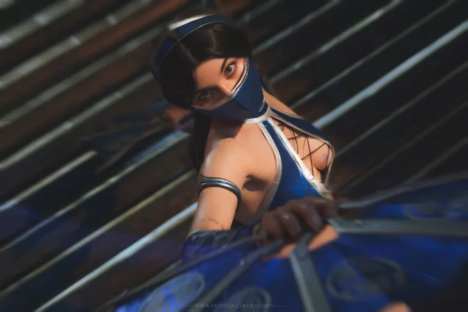 Kitana from Mortal Kombat by Sophie Katssby by Sophie_Katssby
