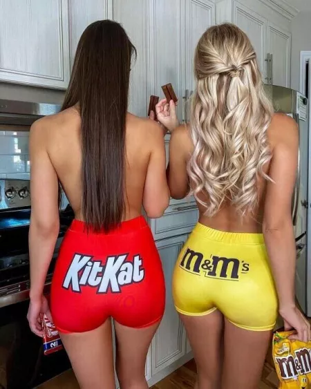 KitKat or M&M’s [2] by Just4Friends69