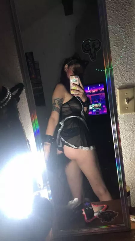 Kitten maid 🤍🖤 by Flowerrr4619