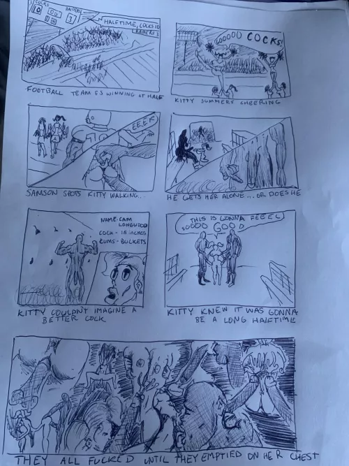 Kitty Halftime With Samson by Zealousideal_Heron53