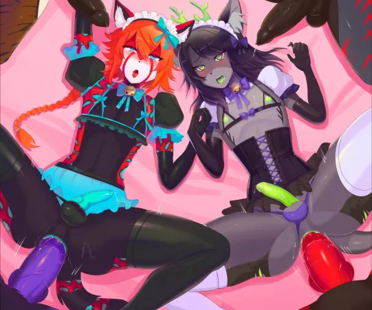 Kitty maid Cafe [MM] (m-preg) by lovvc