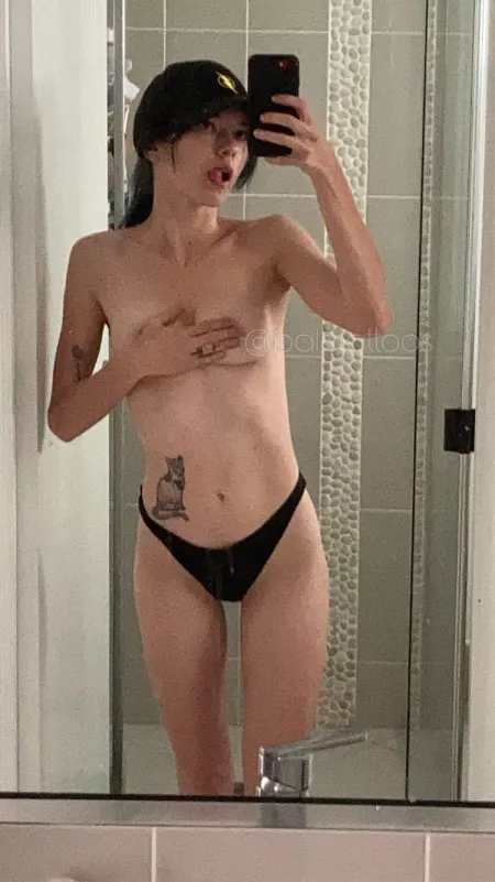 Kitty on the waist by paletattoos