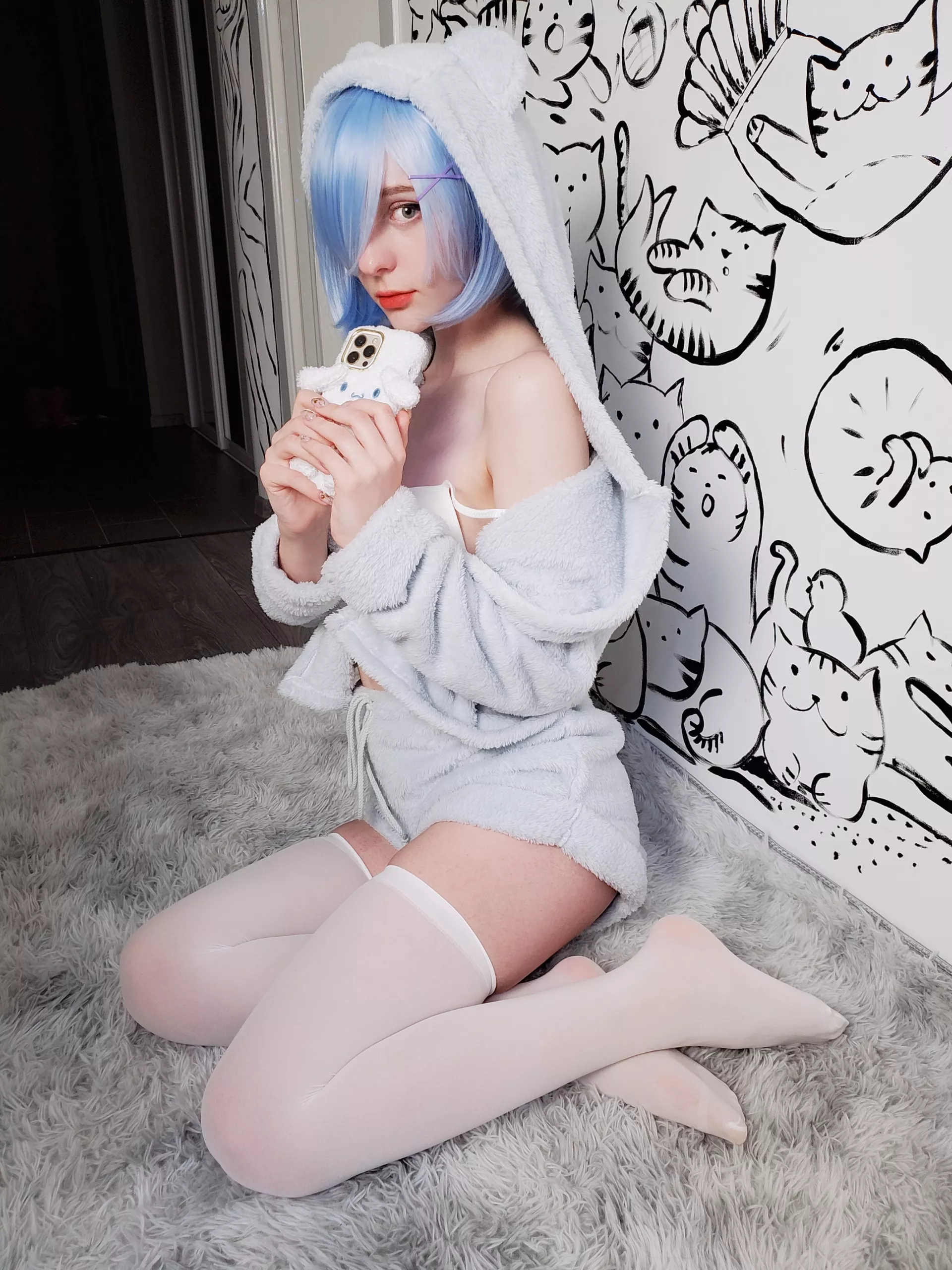 Kitty Rem (by Tulpina) [Re:Zero] posted by Tulpina