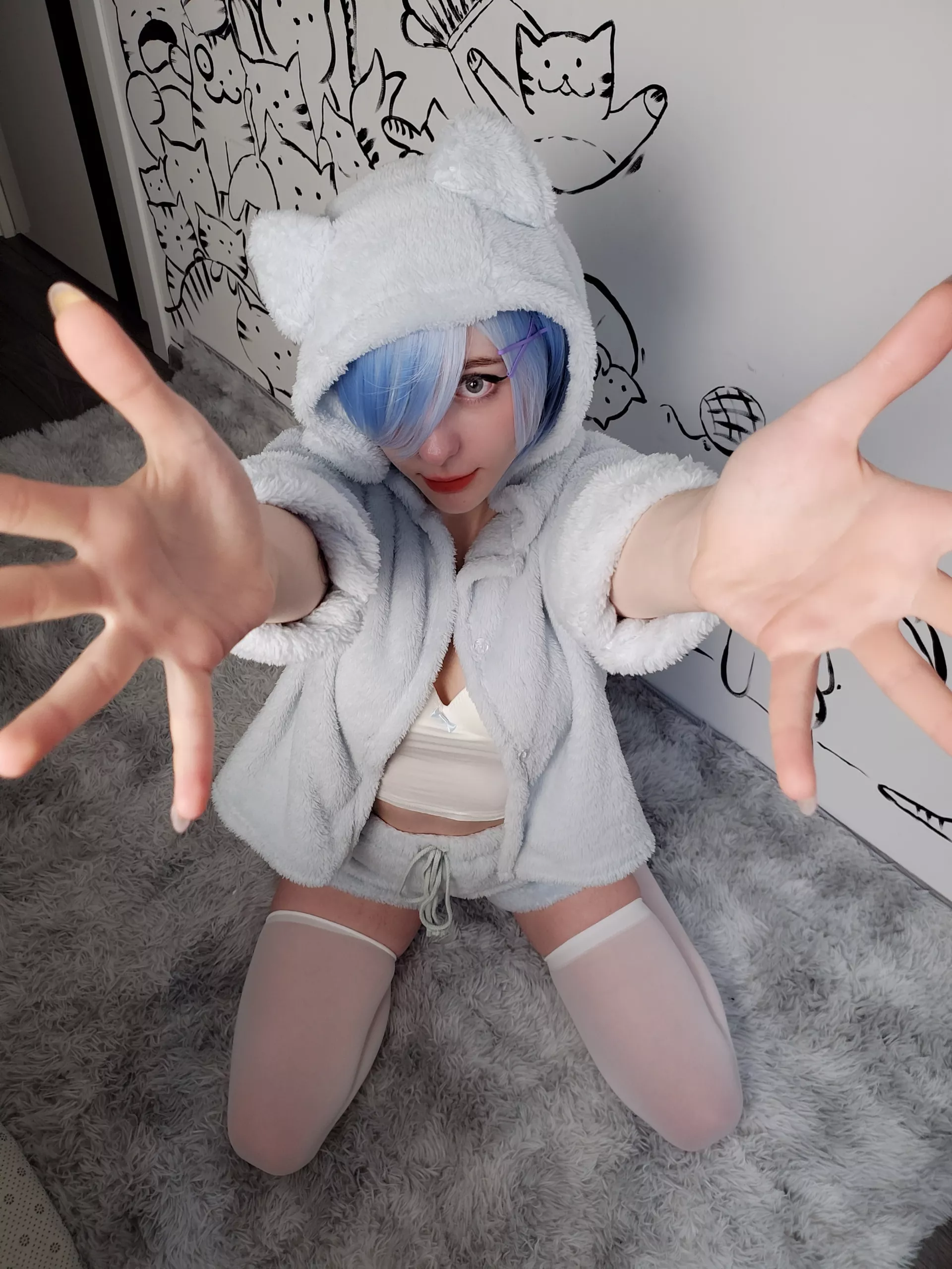 Kitty Rem (by Tulpina) [Re:Zero] posted by Tulpina