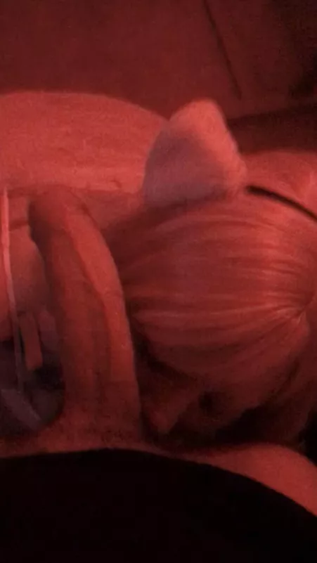 Kittygirl making sure her milks ready by Poolboi666