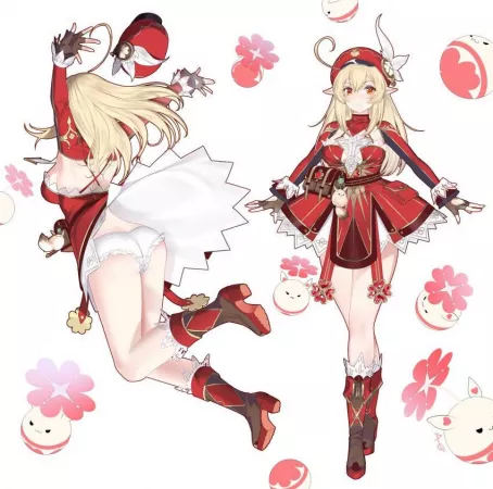 Klee with a view by Uncle_Hydro