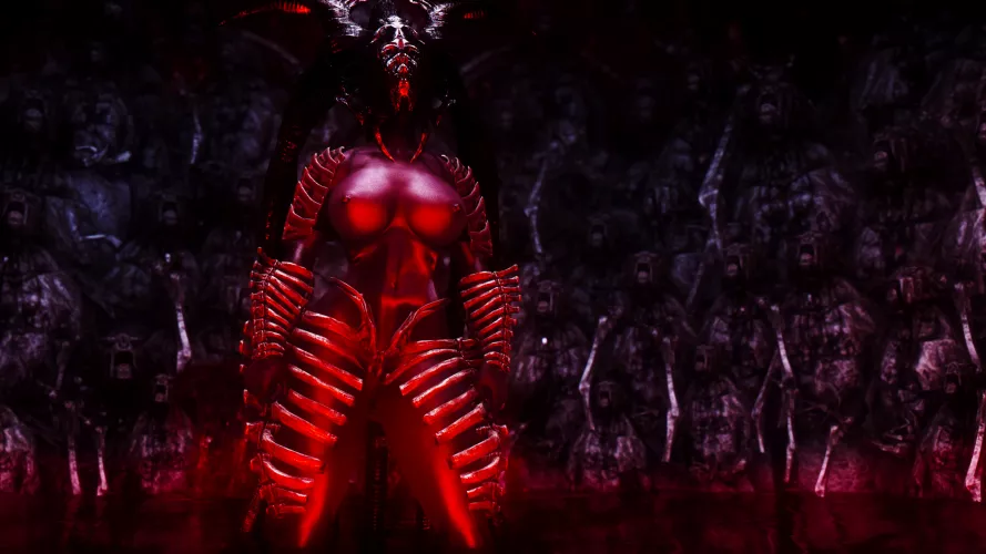 Knee deep in red by ObligWUnsafe