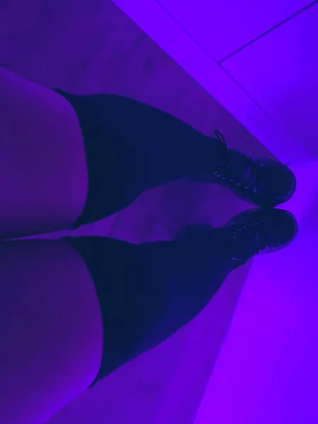 Kneesocks with a pair of Demonia💕 by IAmLolya