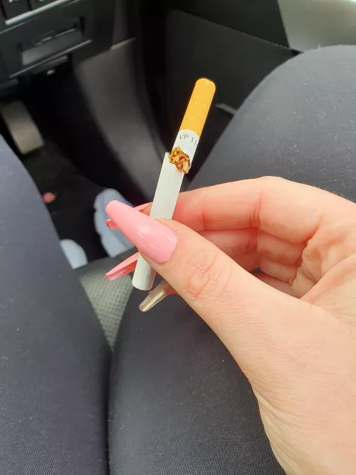 know it's going to be a bad day when your last smoke does this to you by bubzx0x