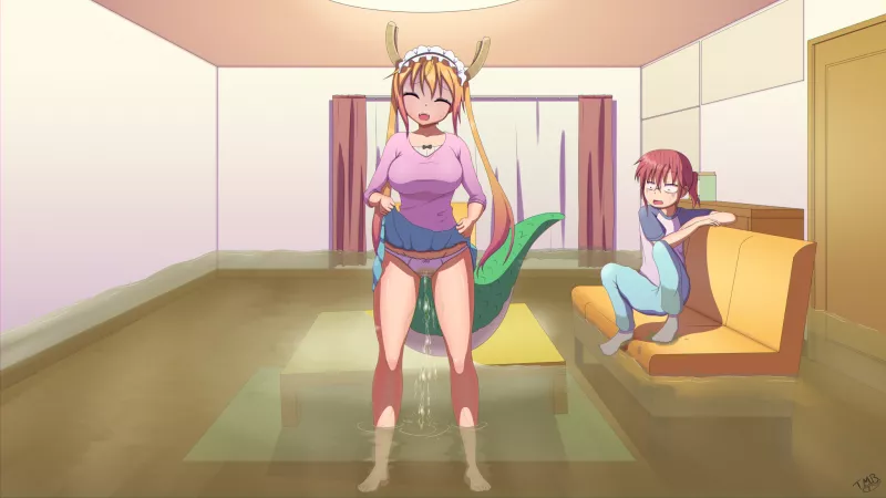 Kobayashi did not know dragons have big bladder by [deleted]