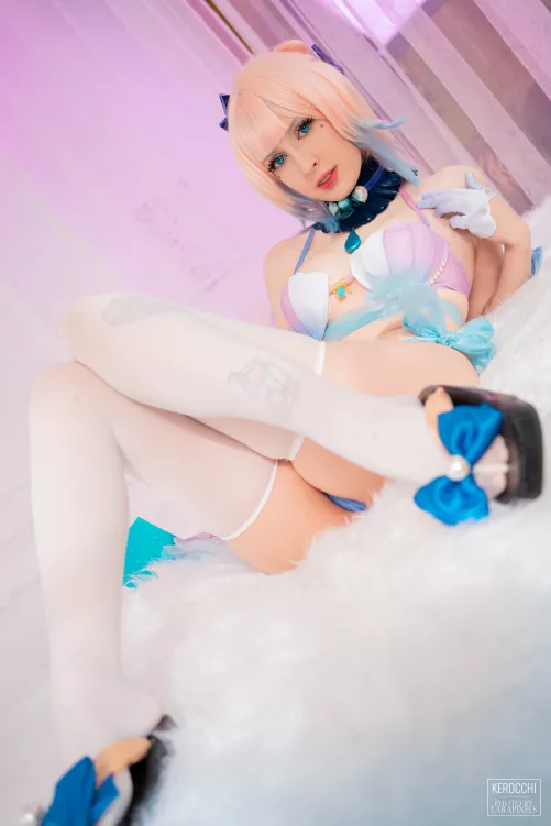 Kokomi erocosplay from Genshin Impact by Kerocchi by kerocchi