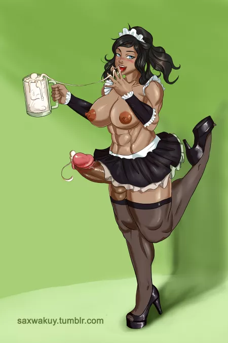 Korra made some Milk for You by earhere
