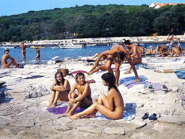 Koversada beach is located in Croatia. It is rightfully considered the center of world nudism: for several years now it has been ranked 1st in the world in terms of the number of nudist beaches and resorts located on it. by NaturistPictures
