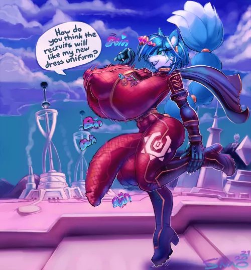 Krystal (Snao) [Star Fox] by ShavenLightBeer