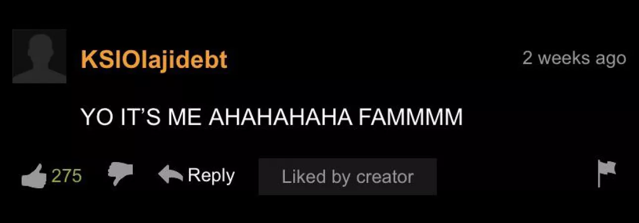 KSI comments to girl masturbating to him; his reaction in his recent reddit video by VickzDaBest