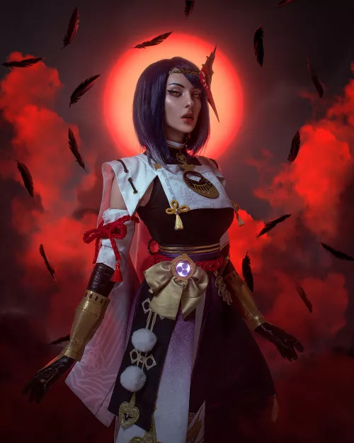 Kujou Sara by Xenon by Infinite_Science