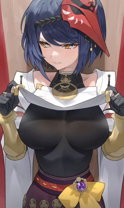 Kujou Sara [Genshin Impact] by x54dc5zx8