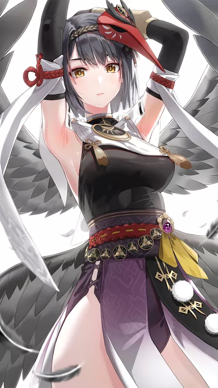 Kujou Sara [Genshin Impact] by xSaviour_N