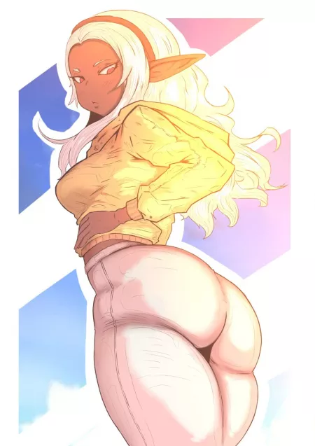 Kuroeda deserve more love [Plus-sized Elf] (@poweruser_sh) by Odbicie