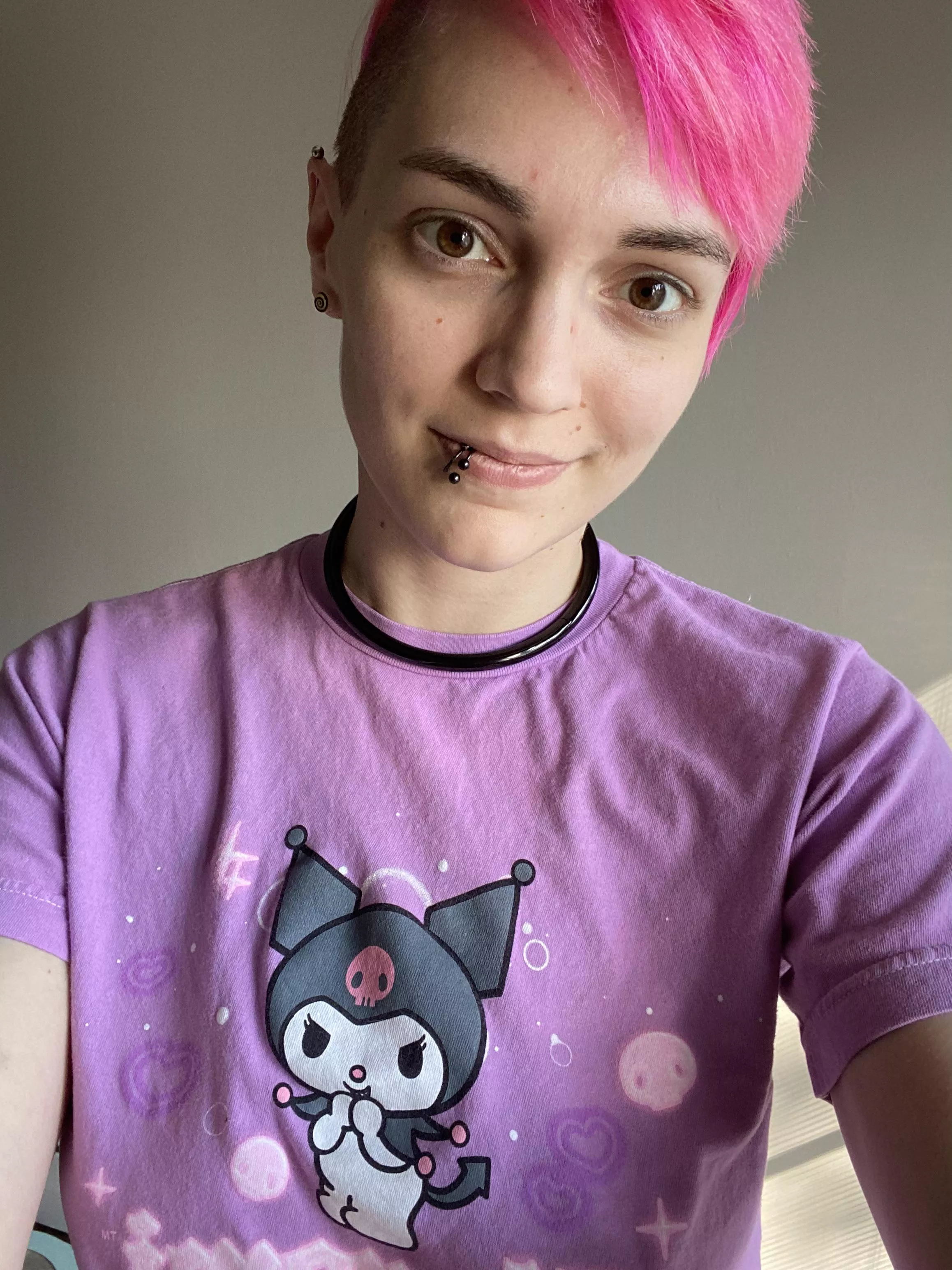 Kuromi always makes me feel like a smol brat 😂😈💜 Do you have a bratty side/a lil brat? posted by CandycornBB