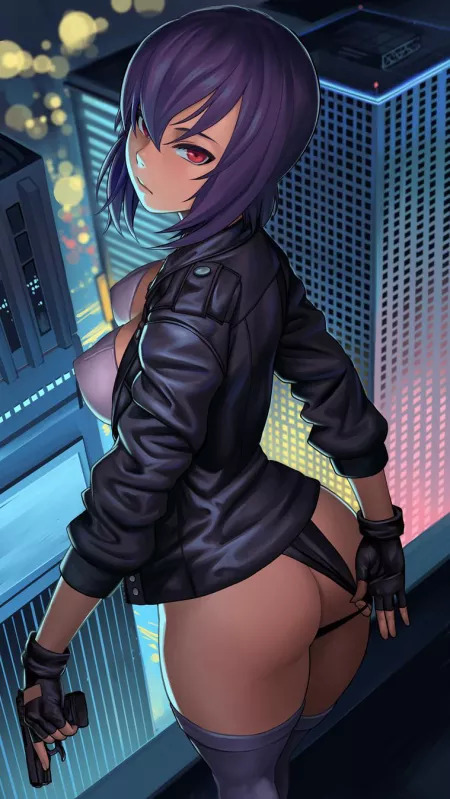Kusanagi Motoko by UnseeableQuestions