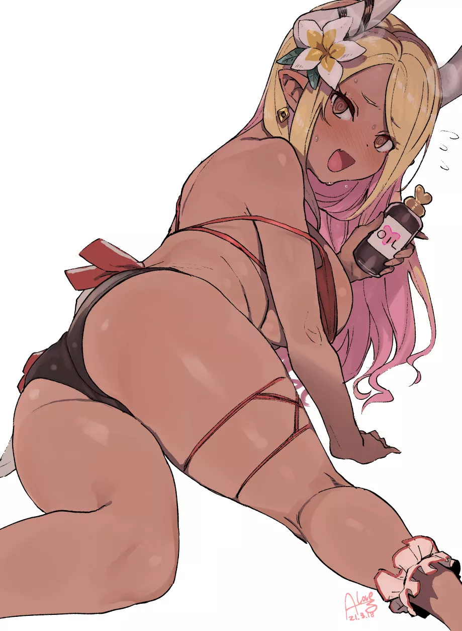 Kuvira Needs Help Applying Oil posted by sequence_string