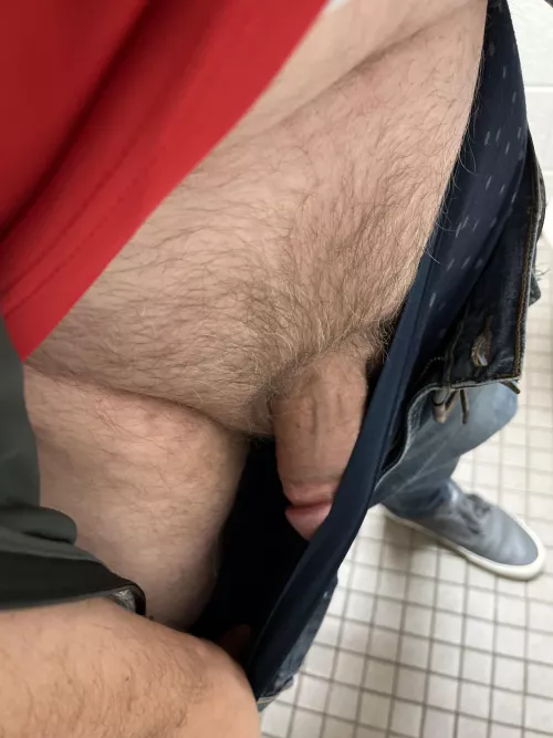 Ladies, how do we feel about 41 year old dads sharing cheeky work bathroom pics? by sleepcreep_v2