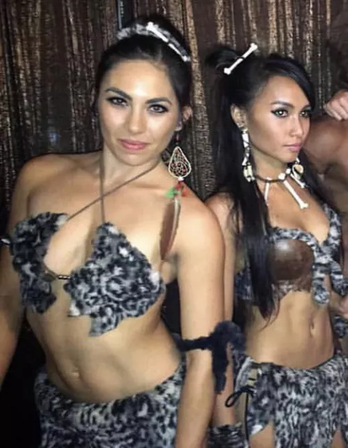 Ladies on Halloween by yunaX2