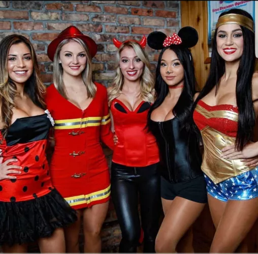 Lady bug firefighter devil Minnie or WW by Chaturbater1