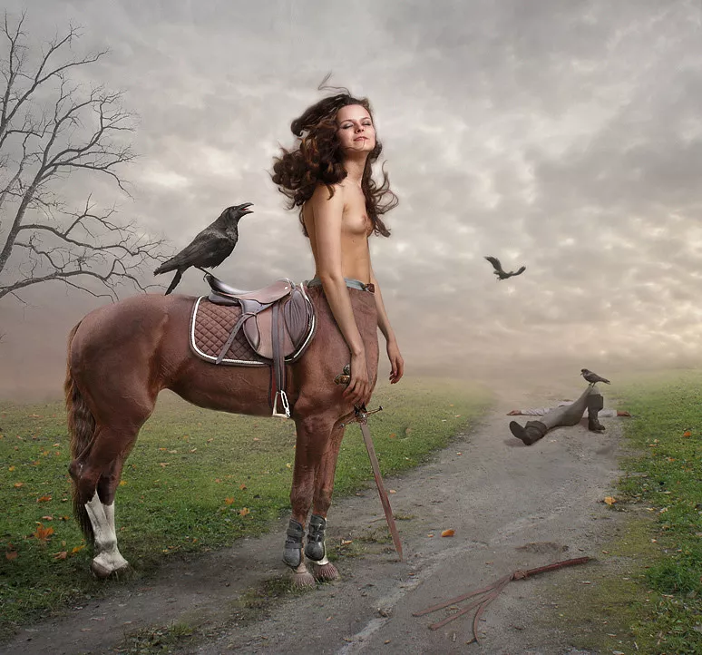 Lady Centaur posted by zadieblack