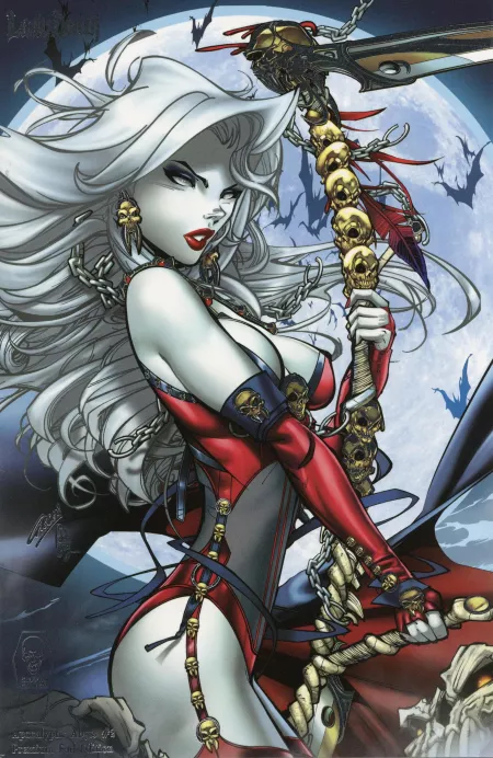 Lady Death [Lady Death: Apocalyptic Abyss #1] by sabhall12