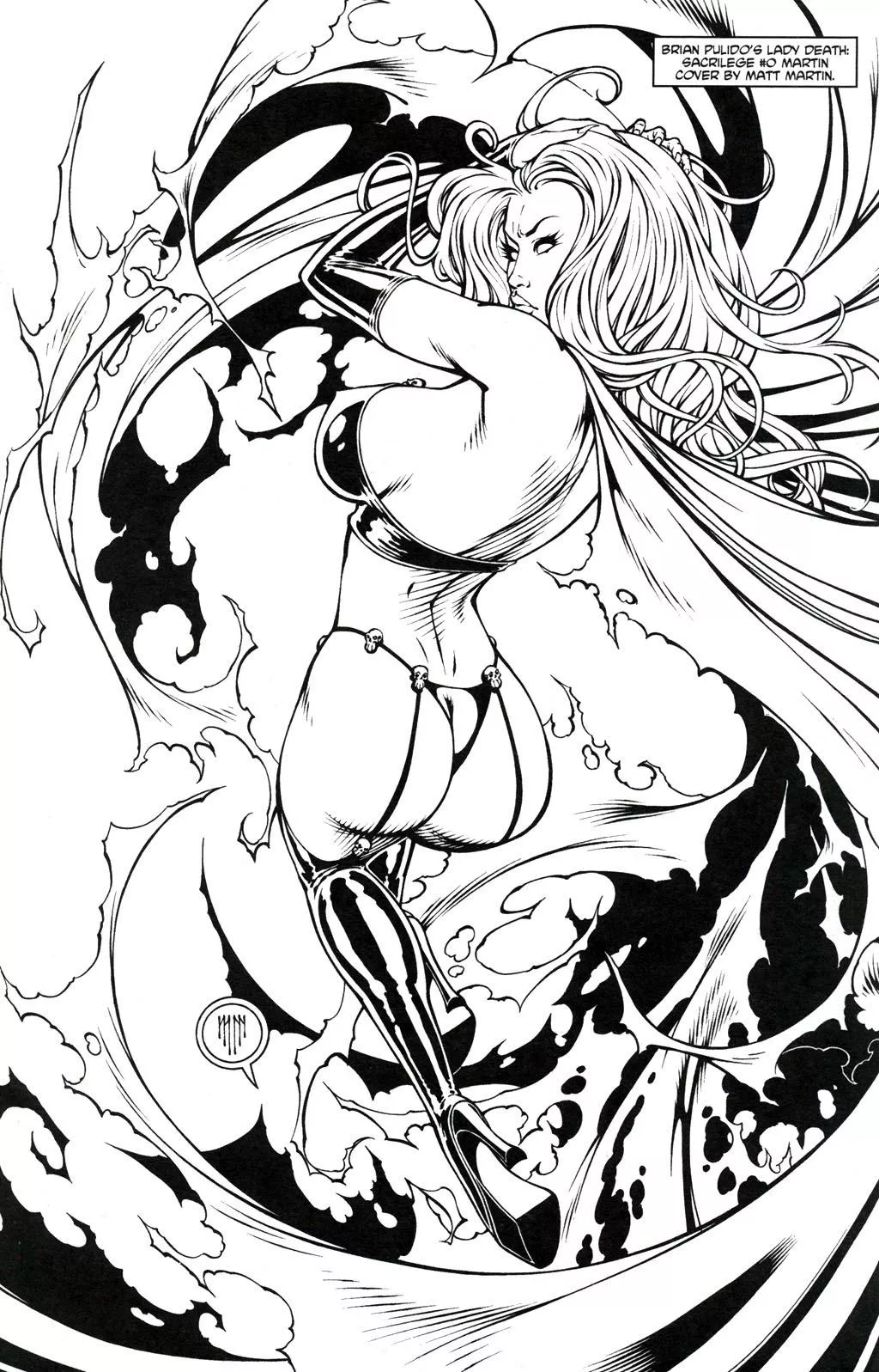 Lady Death [Lady Death: Sacrilege] posted by sabhall12