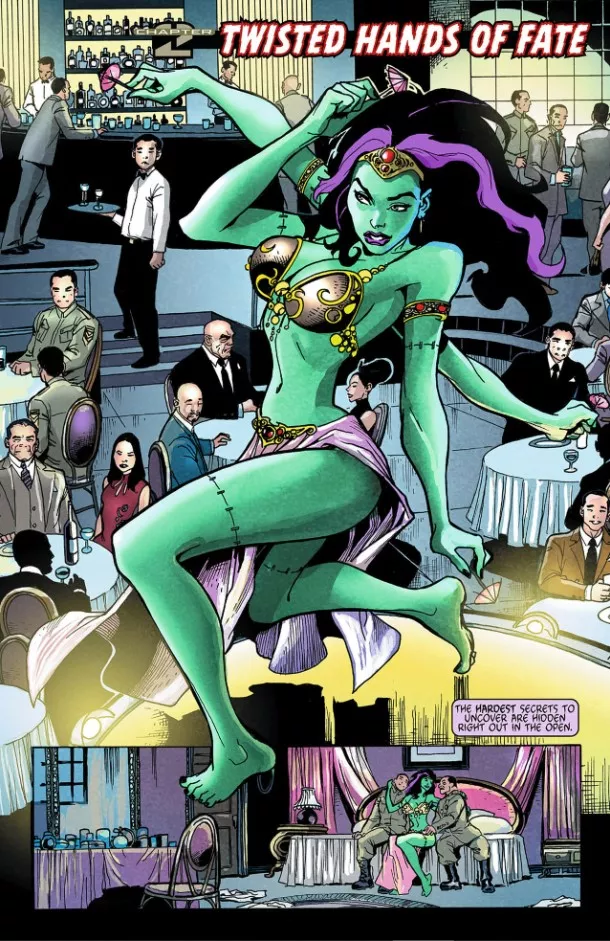 Lady Frankenstein [Men of War (2011) #8] posted by lordhater1