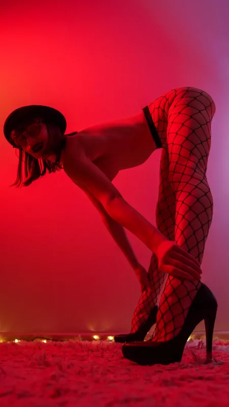 Lady in red ❤️ by PeachyyyyPeach