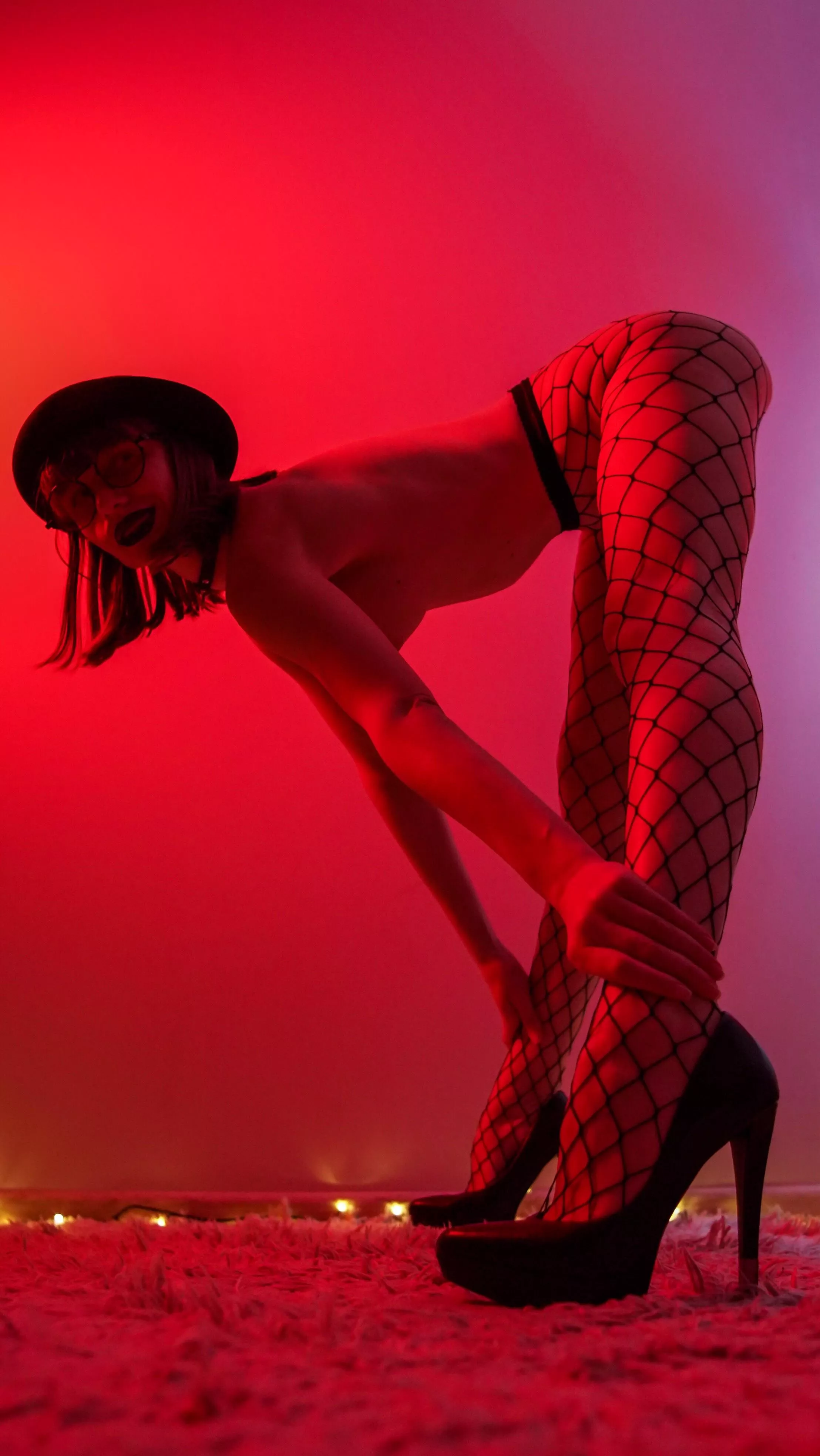 Lady in red ❤️ posted by PeachyyyyPeach