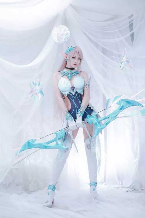 Laira as Selene (King's Raid) by RevolutionaryMath979