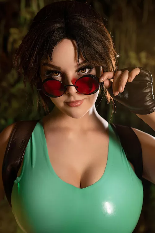 Lara Croft cosplay by Helly Valentine by HellyValentine