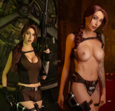 Lara Croft On/Off by Lera Himera by [deleted]