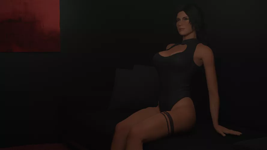 Lara on Sofa (CTRL-V3D)