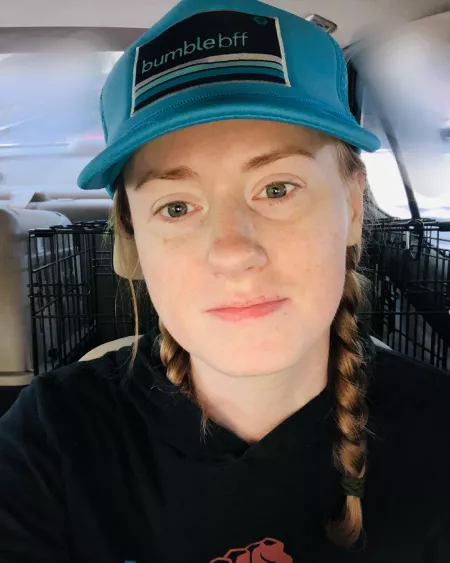 Last nights braids held ever after being pulled from behind. by thesaltyginger3