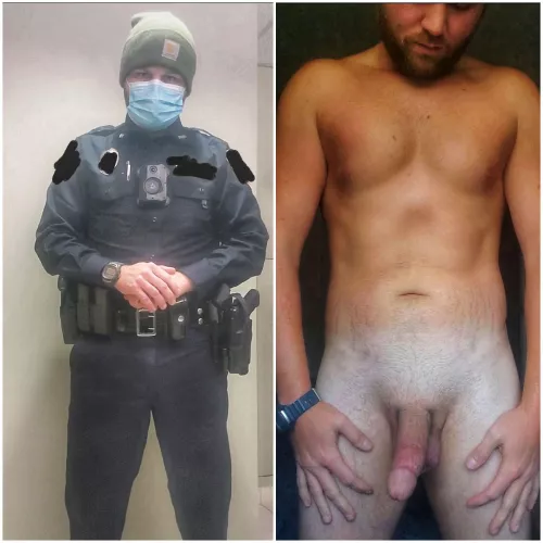 Last one for evening. Anyone else's kink on/off uniforms? EMT pants, scrubs, vests!!! by Pig_5-0_copper