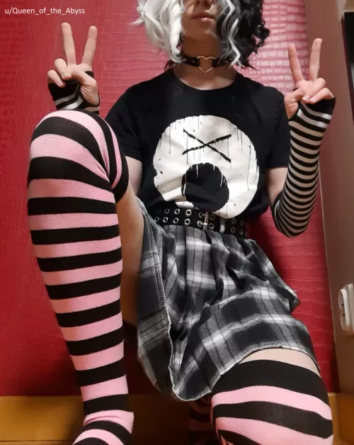 Last pic in 2021. I wish I had money for new clothes :/ by Queen_of_the_Abyss