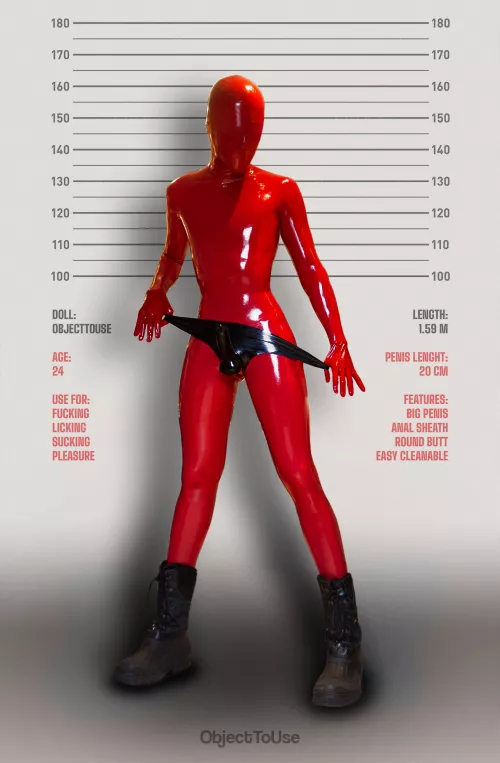 Last picture of my shiny doll costume by ObjectToUse