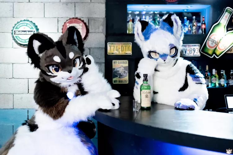 Late Night Drinking by skyhi14