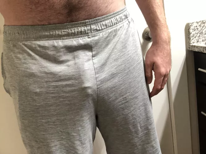 Late night gym session in my favorite shorts by hippie_monkey69