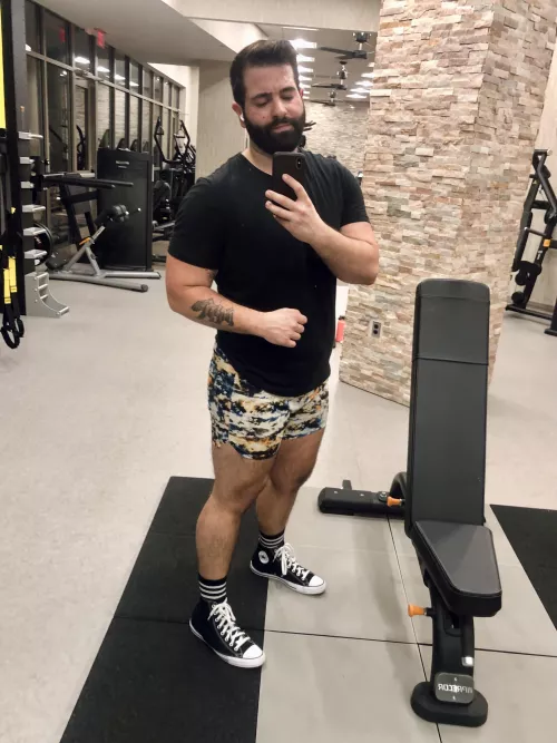 Late night gym session by thecasualcoholic