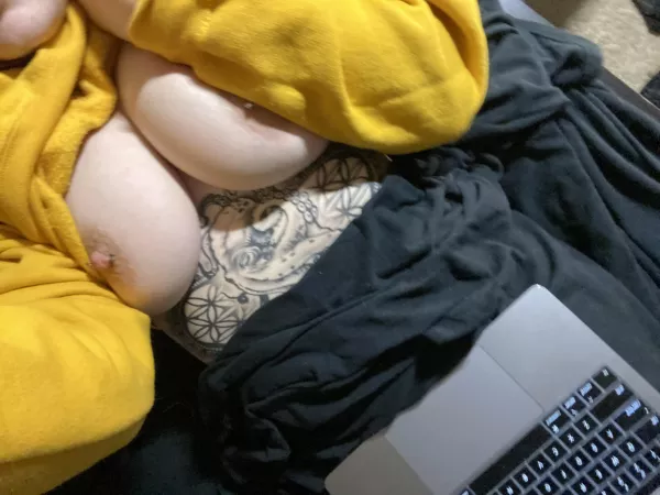 Late night homework session by Vq_queen